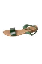  Green Leather Sandal