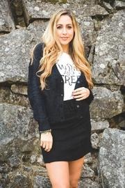  Fuzzy Eyelash Cardigan