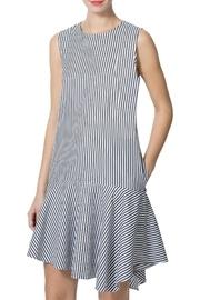  Edie Striped-poplin Dress
