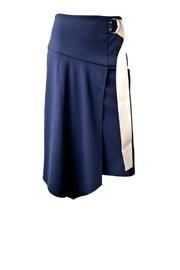 Asymmetric Drape Skirt