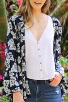  White Button Tank