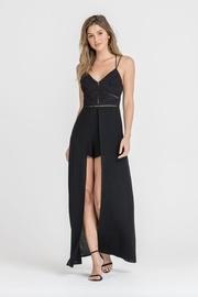  Black Skirted Romper