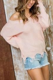  Fringe Edge Sweater