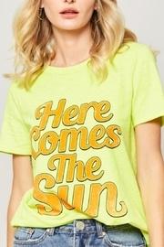  Yellow Graphic Tee