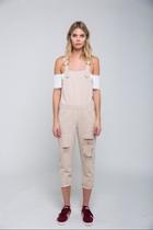  Overall Crop Jumpsuit