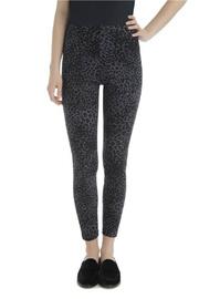  Black Leopard Toothpick Denim Legging