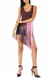  Bandage Fringe Top