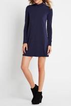  Turtleneck A Line Dress