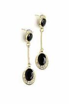  Longgem Drop Earrings