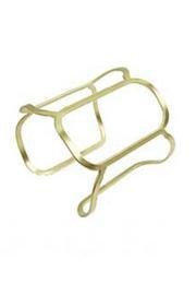  Gold Honeycomb Cuff