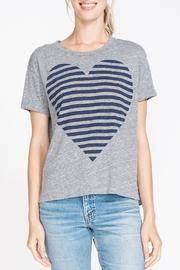  Srtipe Heart Tee