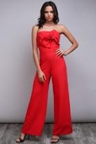  Bow Bandeau Jumpsuit