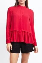  Ruffled Bottom Blouse