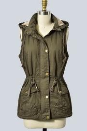 Green Hooded Vest