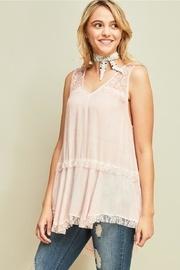  V-neck Asymmetrical Top