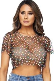  Polkadot Crop Top