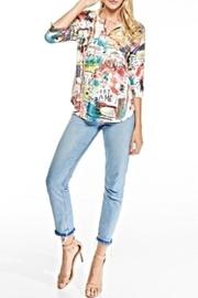  Multicolor Jersey Top
