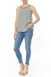  Neck Top Blouse