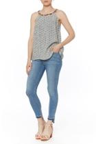  Neck Top Blouse
