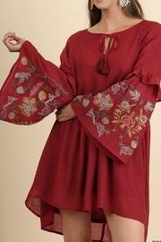  Bellsleeves Embroidered Dress