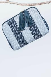  Cotton Jacquard Clutch