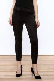  Black Suede Leggings