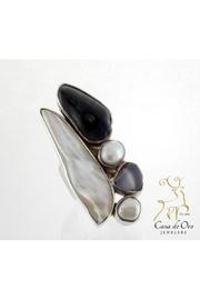  Jasper Pearl Ring