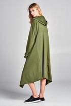  French Terry Hooded-poncho