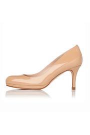  Sybila Taupe Patent Heel