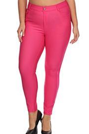  Pink Denim Jeggings