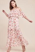  Ruffle Off-the-shoulder Dress