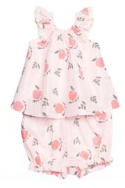  Cream Apple Layette Set