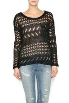  Black Lace Sweater