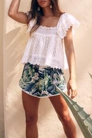  Ambrosia Eyelet Blouse