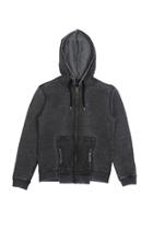  French Terry Hooded Jacket