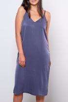  Satin Shift Dress