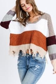 Multicolor Block Sweater