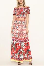  Rose Flower Skirt-set