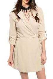  Taupe Wrapped Romper