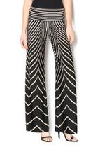  Chevron Palazzo Pants