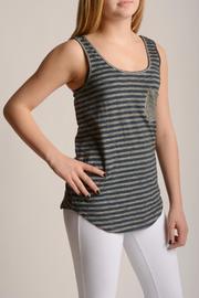 Striped Pocket Tank