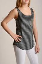  Striped Pocket Tank