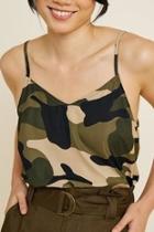  Camouflage Camisole Top