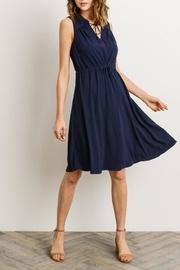  Ruffle Tie Dress