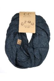  Metallic Blue Scarf