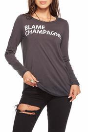  Blame Champagne Tee