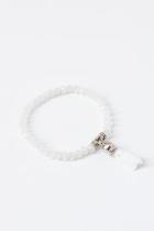  White Tassel Bracelet