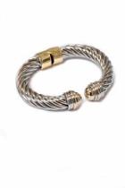  Bold Two Tone Bracelet