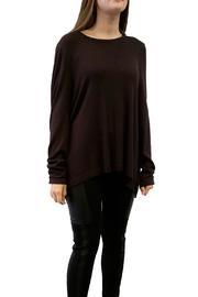  Oversize Bourgogne Jumper