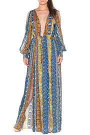  Plunging Maxi Dress
